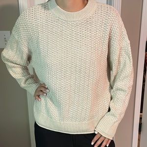 Universal Thread oatmeal sweater, size large